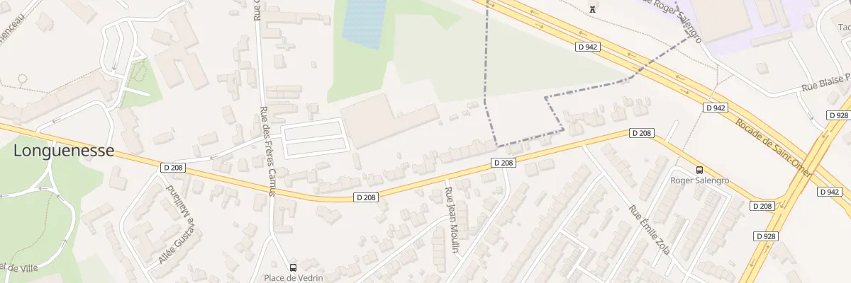 Plan du 22B Rue Roger Salengro à Longuenesse