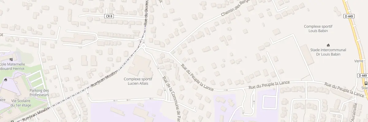 Plan du 32 Rue du Peuple la Lance à La Norville