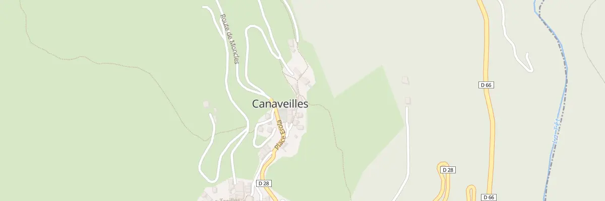 Plan du 42 Village de Canaveilles à Canaveilles