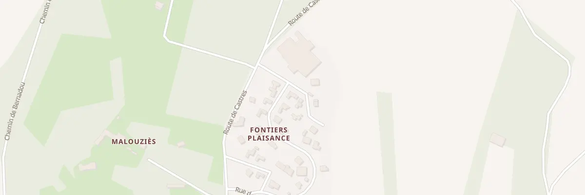 Plan du 6 Rue de la Clote à Fontiers-Cabardès