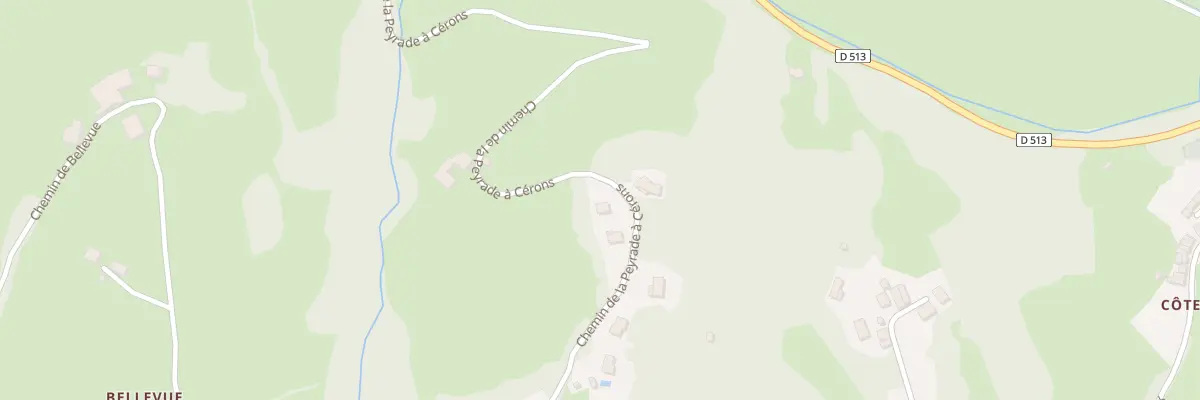 Plan du 9009 Lestang à Aubin