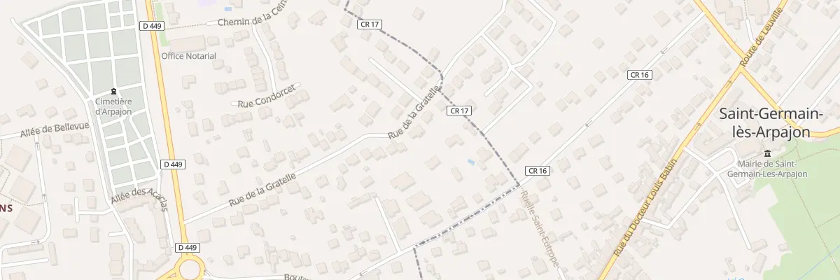 Plan du 44 Rue de la Gratelle à Arpajon