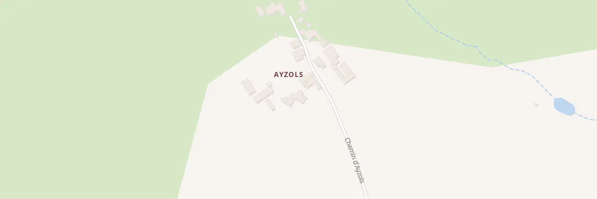 Plan du 5050 Ayzols à Saussenac