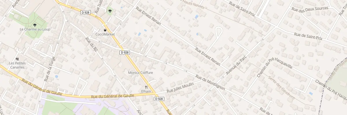 Plan du 27 Rue de Montlignon à Saint-Leu-la-Forêt