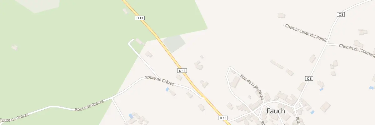 Plan du 5297 Ritounel à Fauch