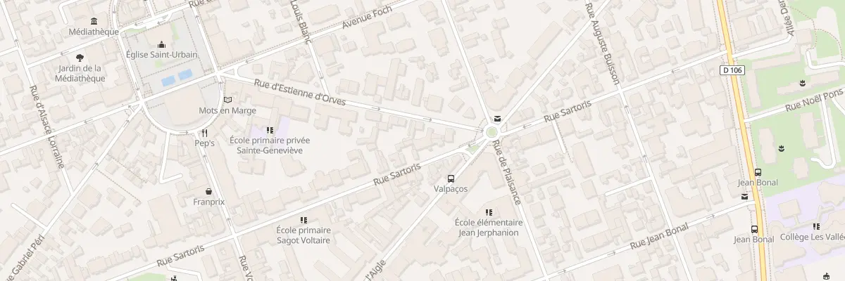 Plan du 26 Rue Sartoris à La Garenne-Colombes