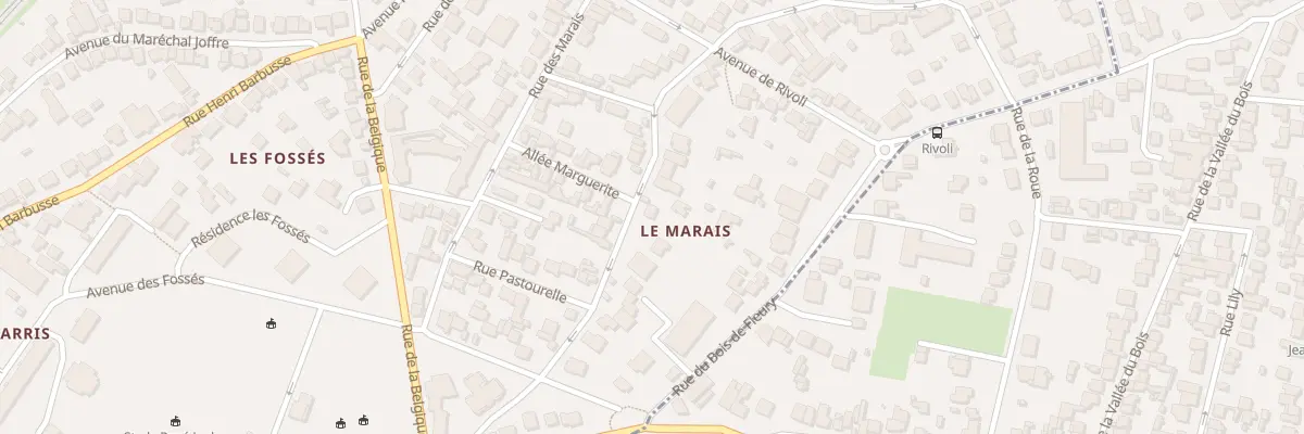 Plan du 29 Rue Professeur Calmette à Meudon