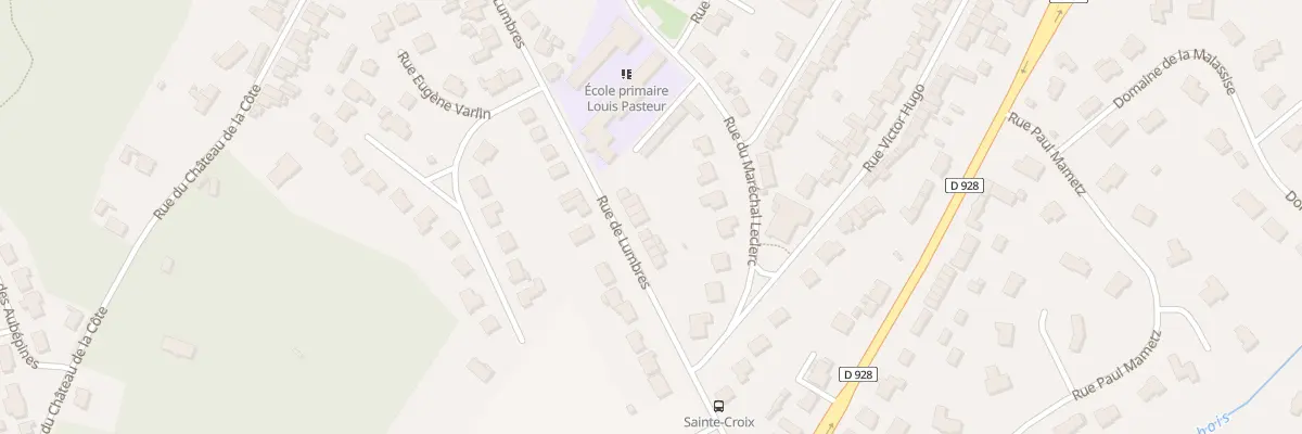 Plan du 23 Rue de Lumbres à Longuenesse
