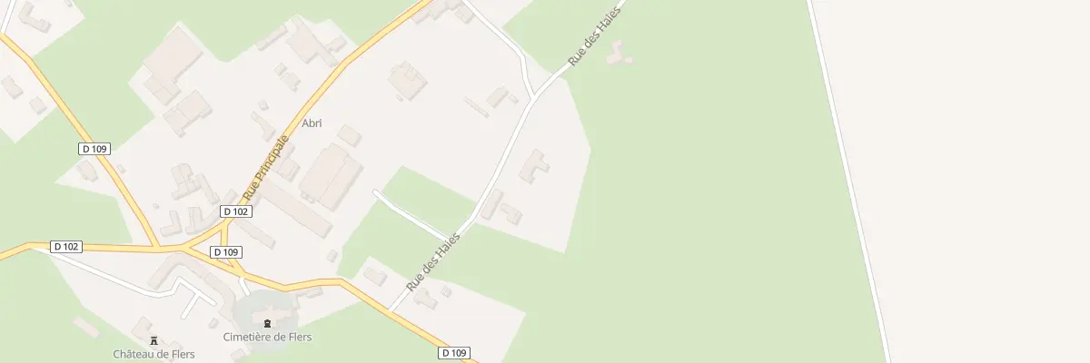 Plan du 4 Rue des Haies à Flers
