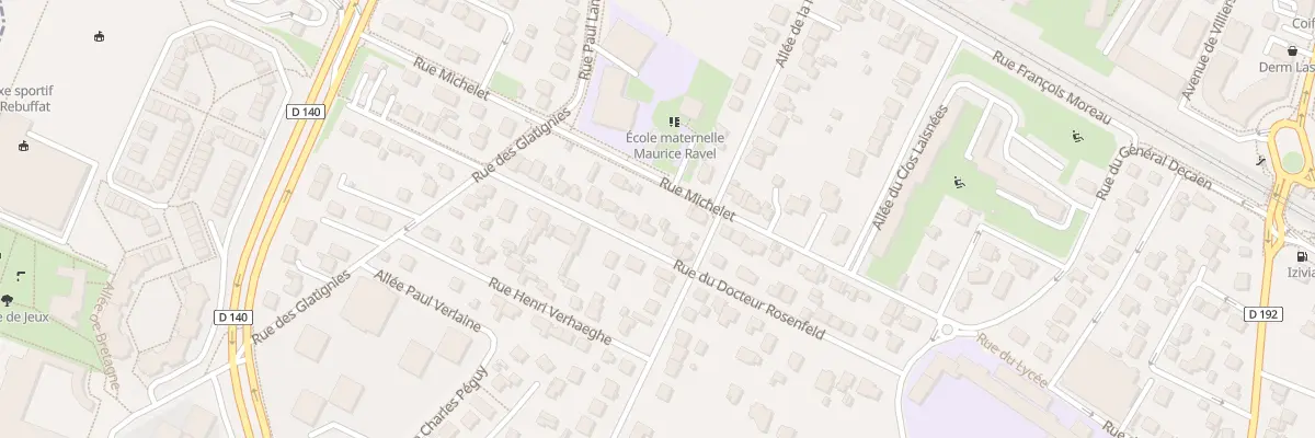 Plan du 202 Rue du Dr Rosenfeld à Ermont