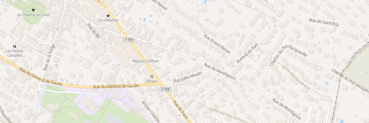 Plan du 26 Rue de Montlignon à Saint-Leu-la-Forêt