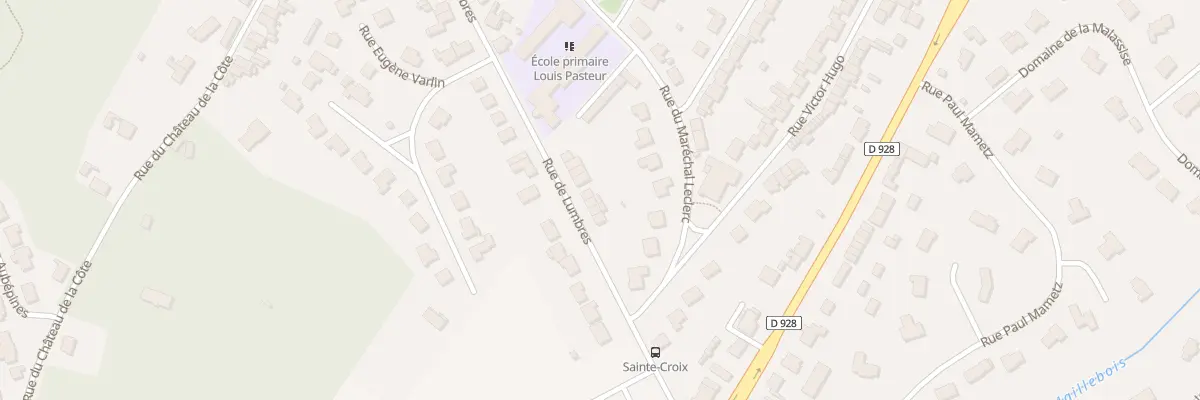 Plan du 27 Rue de Lumbres à Longuenesse