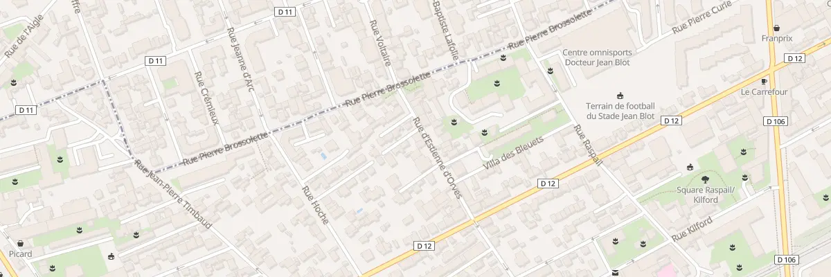 Plan du 43 Rue D’Estienne D’Orves à Courbevoie