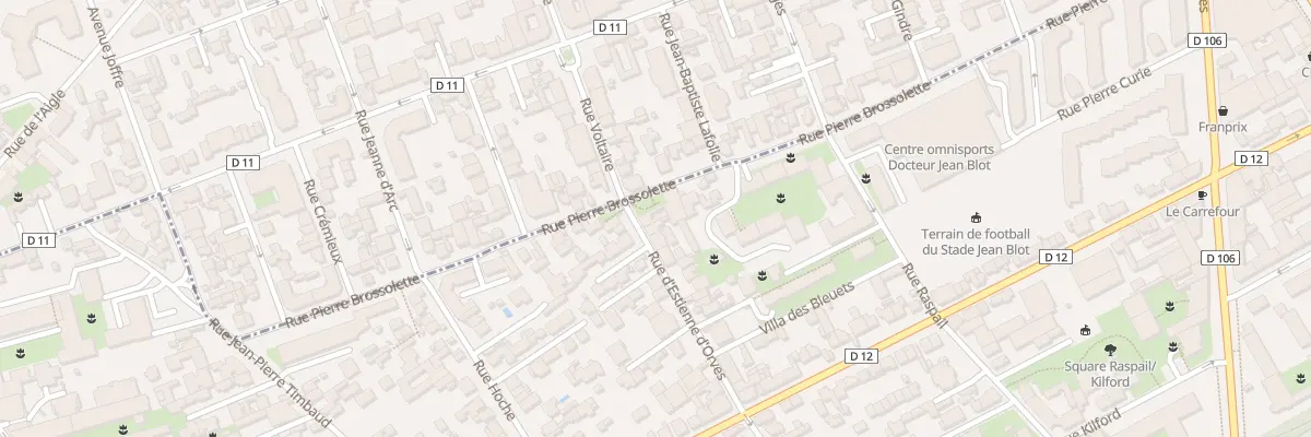 Plan du 58 Rue D’Estienne D’Orves à Courbevoie