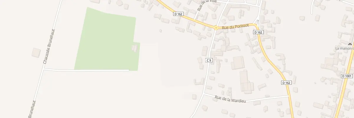 Plan du 2 Rue de la Wardieu à Saint-Sauflieu