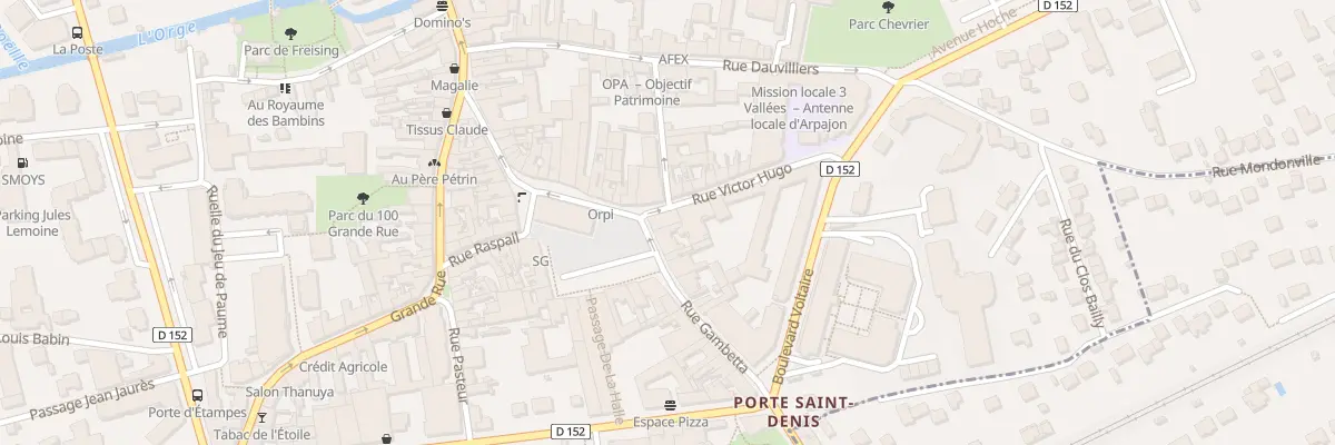 Plan du 18 Pl du Marche à Arpajon