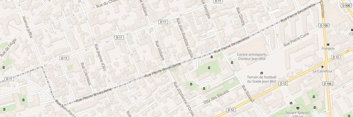 Plan du 58 Rue Pierre Brossolette à La Garenne-Colombes