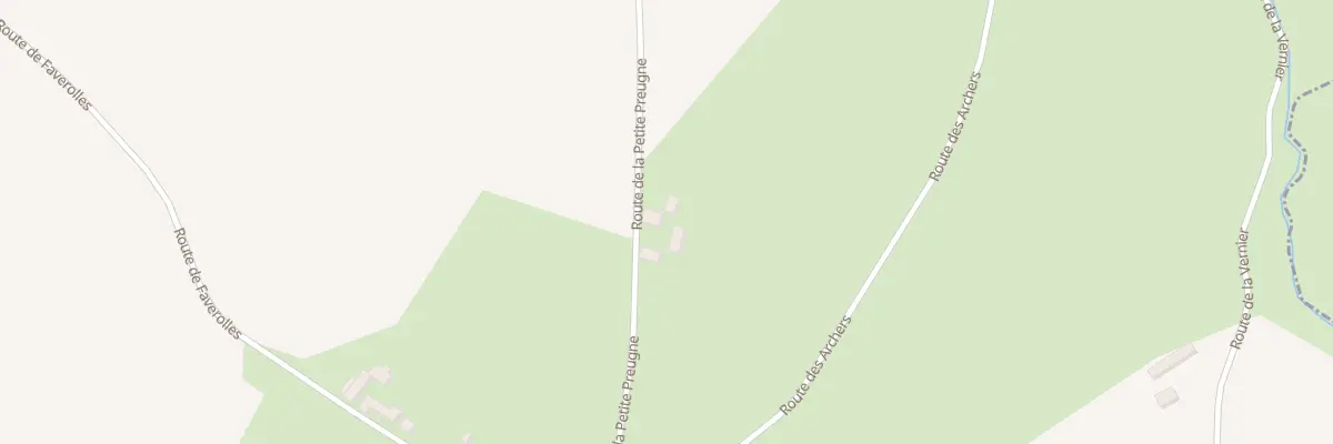 Plan du 272 Rte de la Petite Preugne à Saint-Jeanvrin