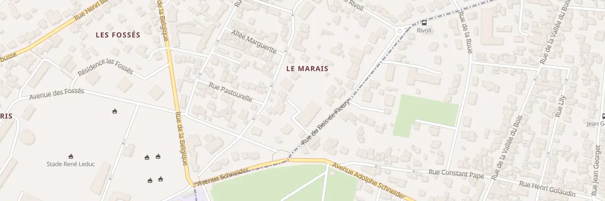 Plan du 33 Rue Professeur Calmette à Meudon