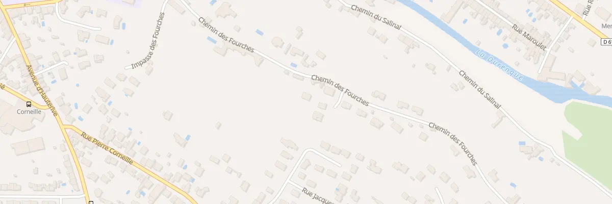 Plan du 36 Che des Fourches à Castres