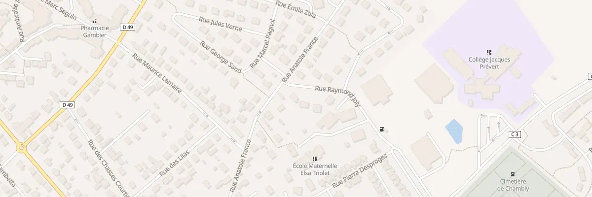 Plan du 22 Rue Raymond Joly à Chambly