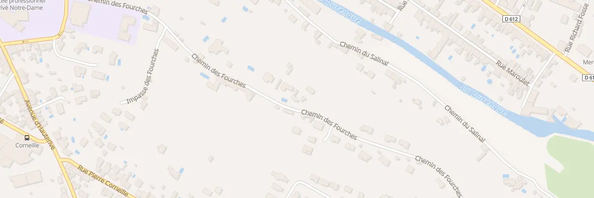 Plan du 49 Che des Fourches à Castres