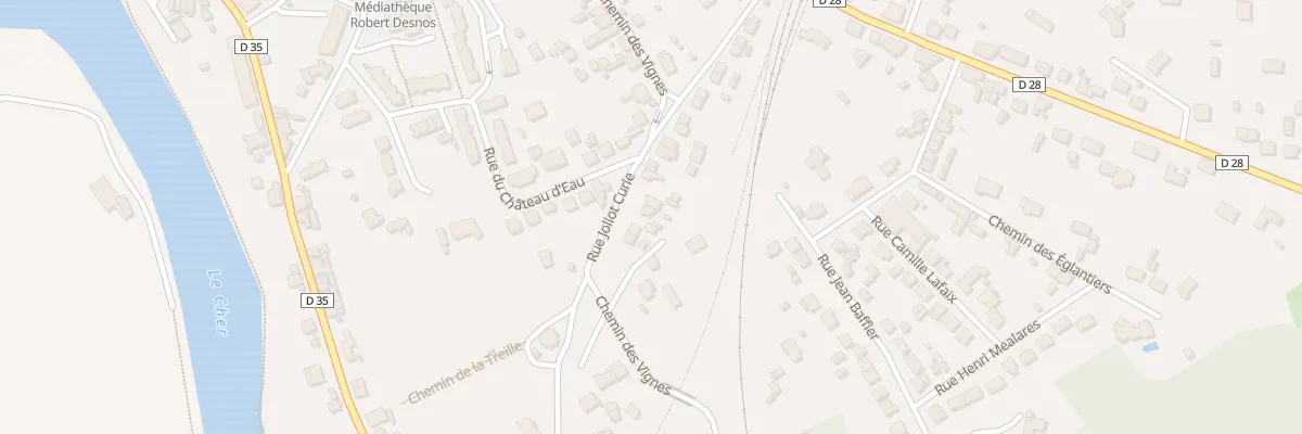 Plan du 29 Rue Joliot Curie à Saint-Florent-sur-Cher
