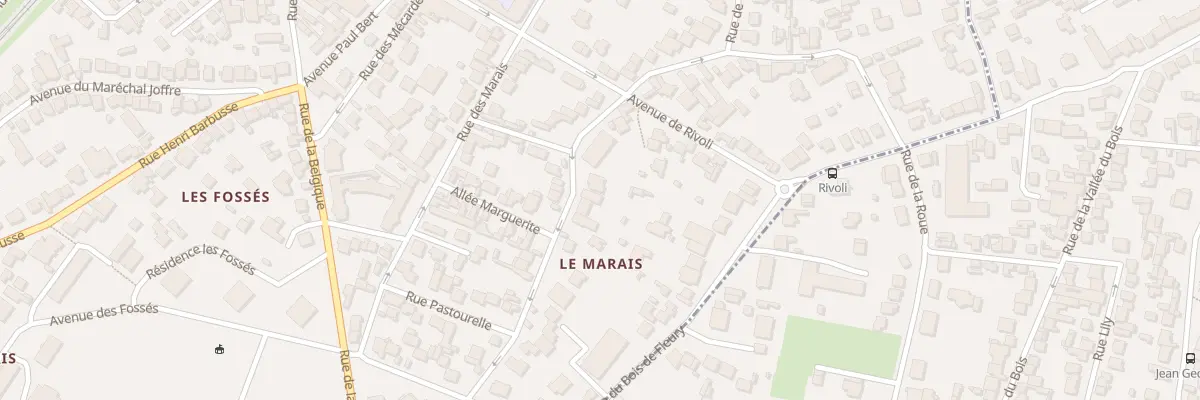 Plan du 17 Rue Professeur Calmette à Meudon