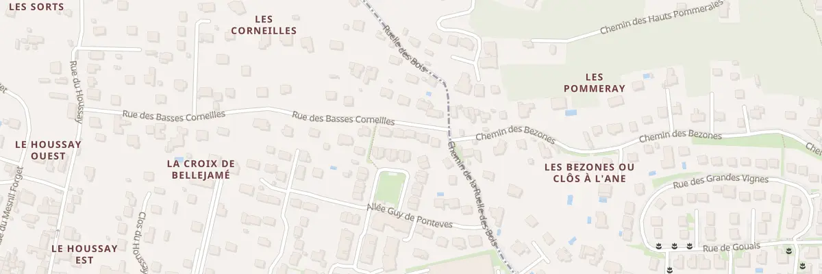 Plan du 28 Rue des Basses Corneilles à Marcoussis