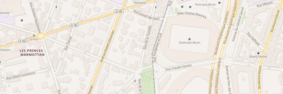 Plan du 28 Rue de la Tourelle à Boulogne-Billancourt