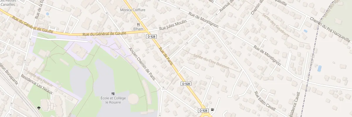Plan du 79 Rue de Paris à Saint-Leu-la-Forêt