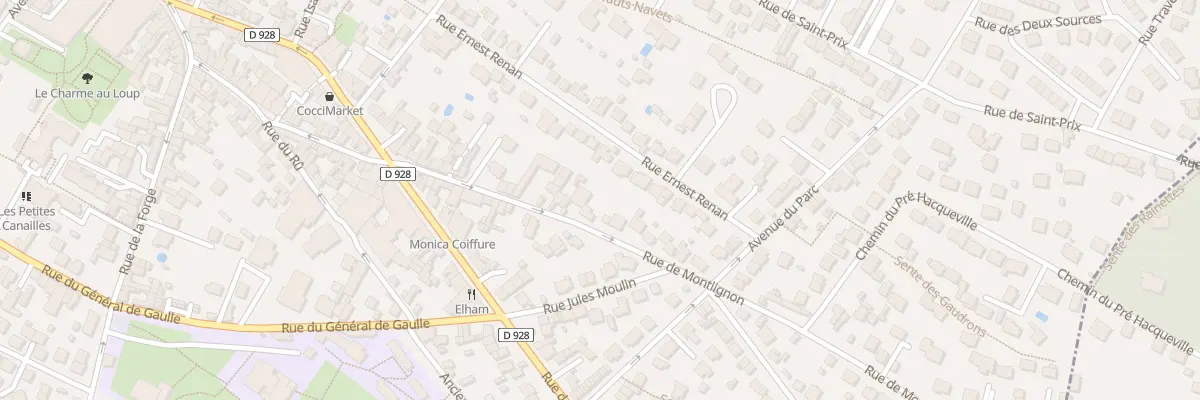 Plan du 33 Rue de Montlignon à Saint-Leu-la-Forêt