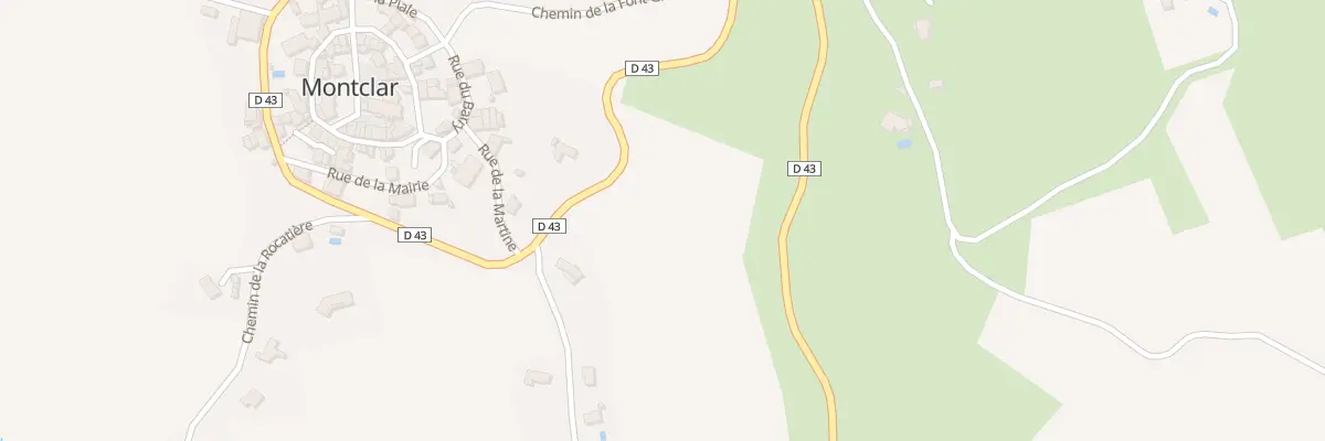 Plan du 5000 Les Fargues à Montclar