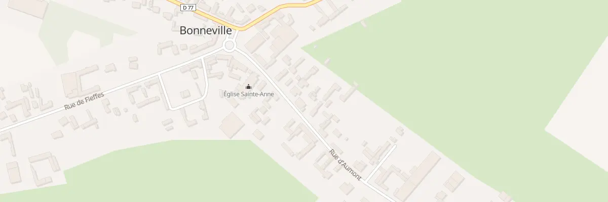 Plan du 11 Rue d’Aumont à Bonneville