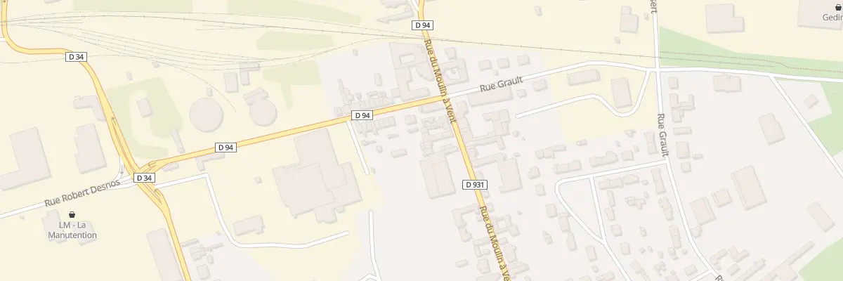 Plan du 21 Rue du Moulin à Vent à Bresles