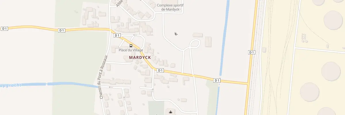 Plan du 95 Cd 1 Mardyck à Dunkerque