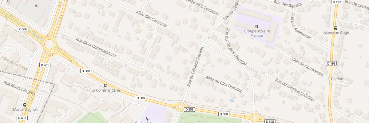 Plan du 34 Rue du Général Decaen à Ermont
