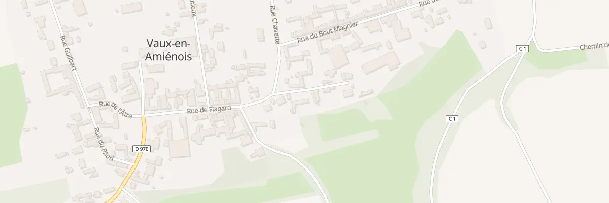 Plan du 2 Imp Germain Fouquet à Vaux-en-Amiénois