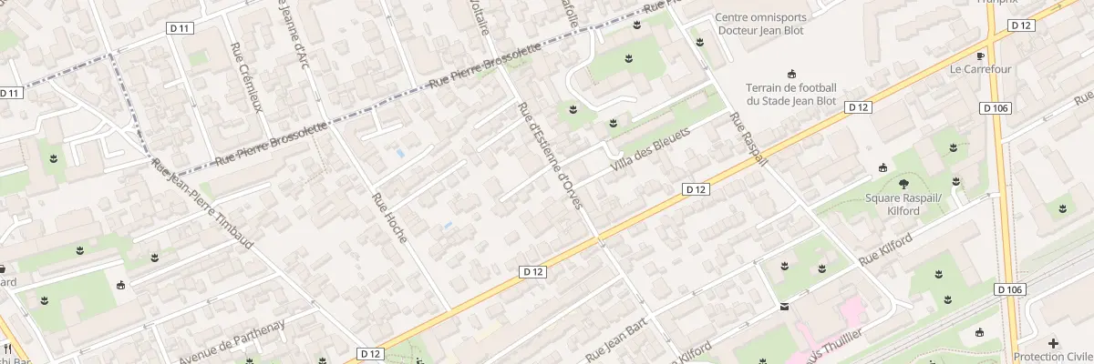 Plan du 31 Rue D’Estienne D’Orves à Courbevoie