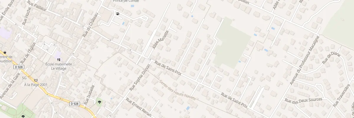 Plan du 3 All Josephine de Beauharnais à Saint-Leu-la-Forêt