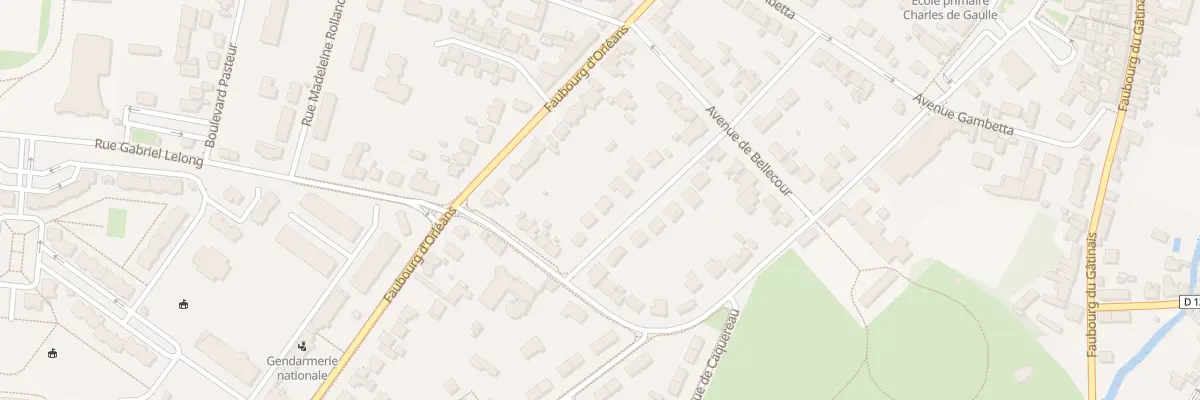 Plan du 12 Rue des Alouettes à Pithiviers
