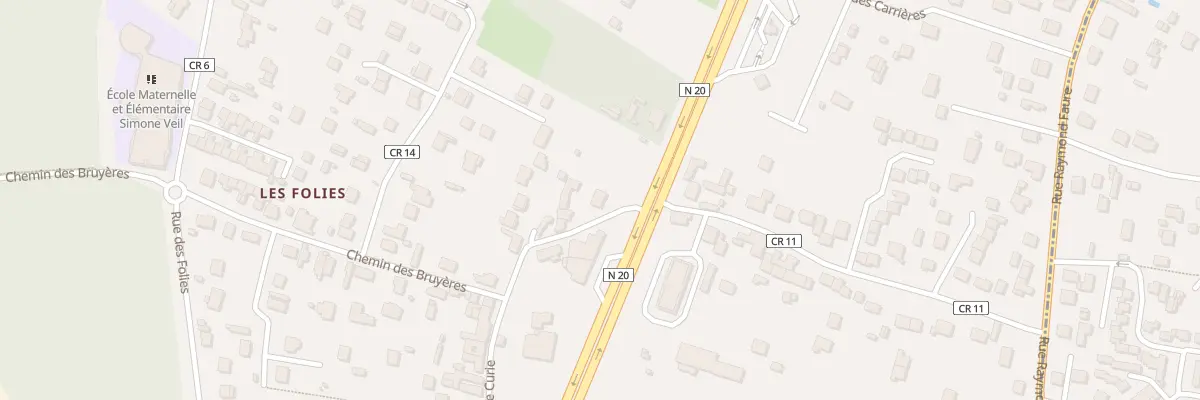 Plan du 25 Rue Pierre Curie à Saint-Germain-lès-Arpajon