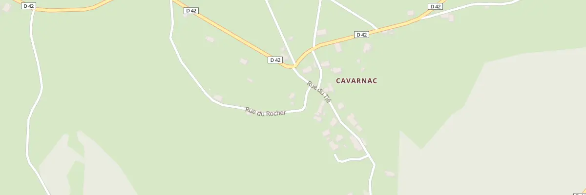 Plan du 5027 Cavarnac à Arnac