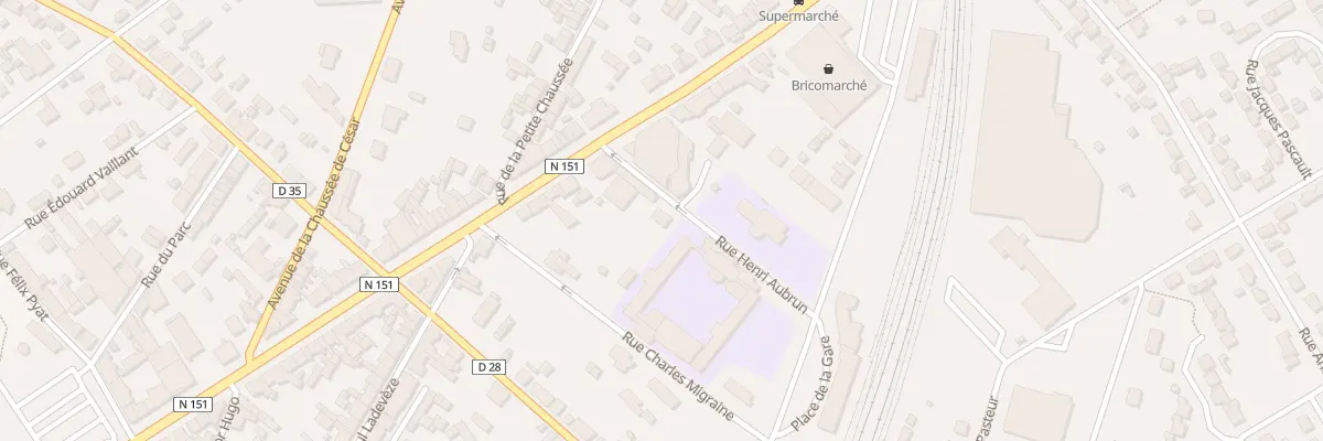 Plan du 2 Rue Henri Aubrun à Saint-Florent-sur-Cher