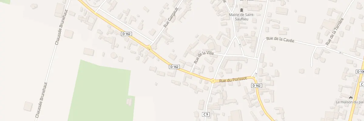 Plan du 8 Rue du Candas à Saint-Sauflieu