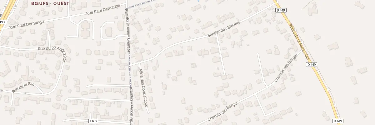 Plan du 29 Sen des Bleuets à La Norville