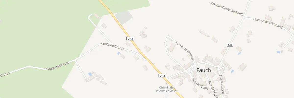 Plan du 760 Rte d’Albi à Fauch
