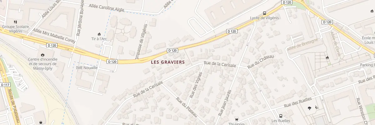Plan du 21 Rue de la Cerisaie à Massy