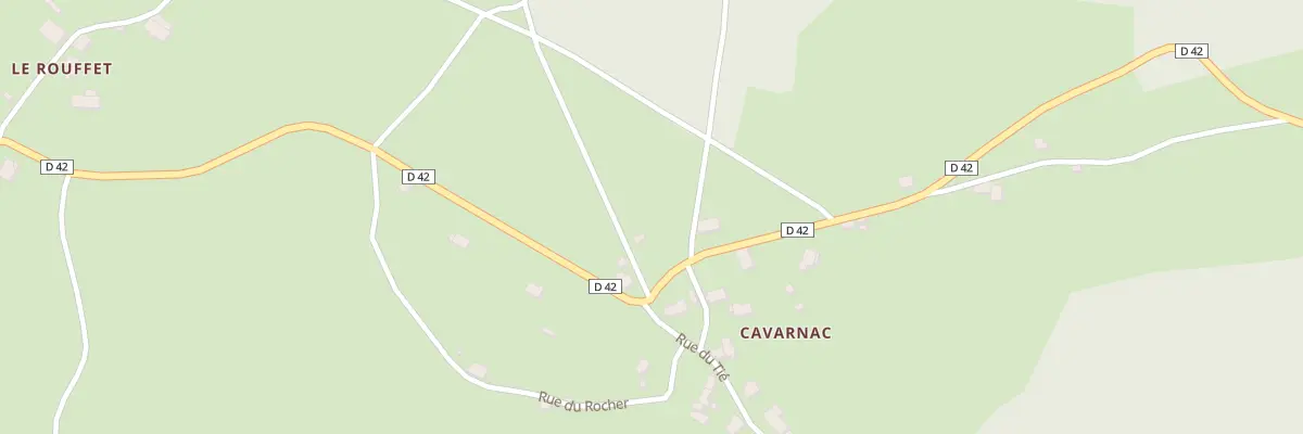 Plan du 6004 Cavarnac à Arnac