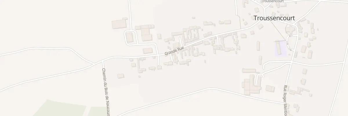 Plan du 37 Gr Grande Rue à Troussencourt